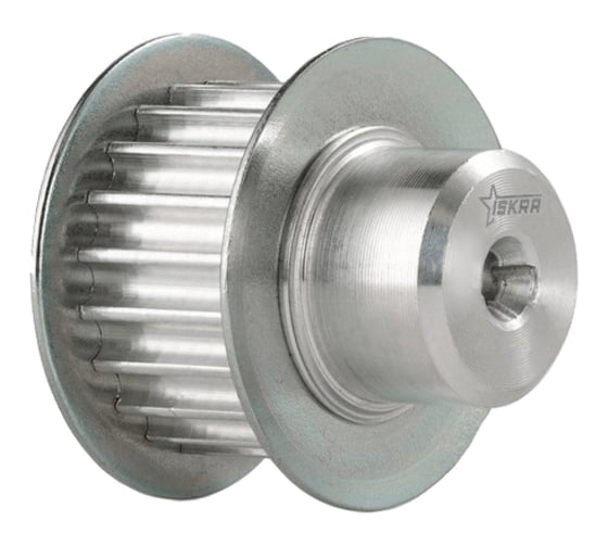 Изображение товара Зубчатый шкив под расточку ISKRA профиль ремня T 21T5/24-2 (PHP 21T5/24-2RSB) 21T5024-ISKRA