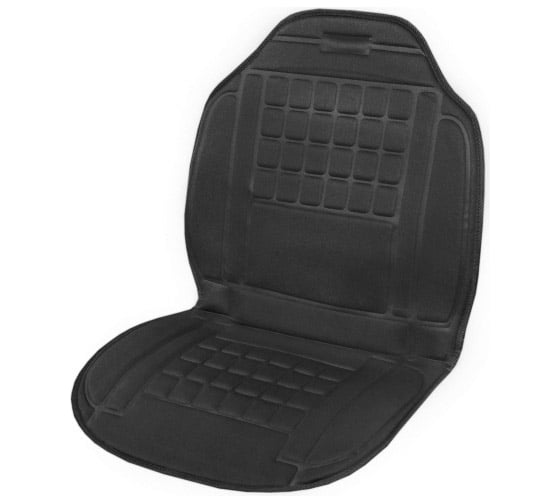 Изображение товара Подогрев сиденья со спинкой SKYWAY с терморегулятором, 98х52см, 12V, 2,5А-3А, черный S02201013