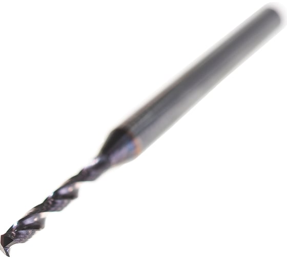 Изображение товара Микросверло без канала СОЖ тип N  (1.6 мм, твердый сплав, TiAlN) Guhring 5652 1,600