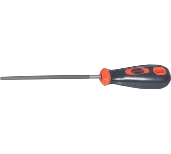 Изображение товара Круглый напильник по металлу с ручкой АвтоDело 150 мм №2 40463 15259