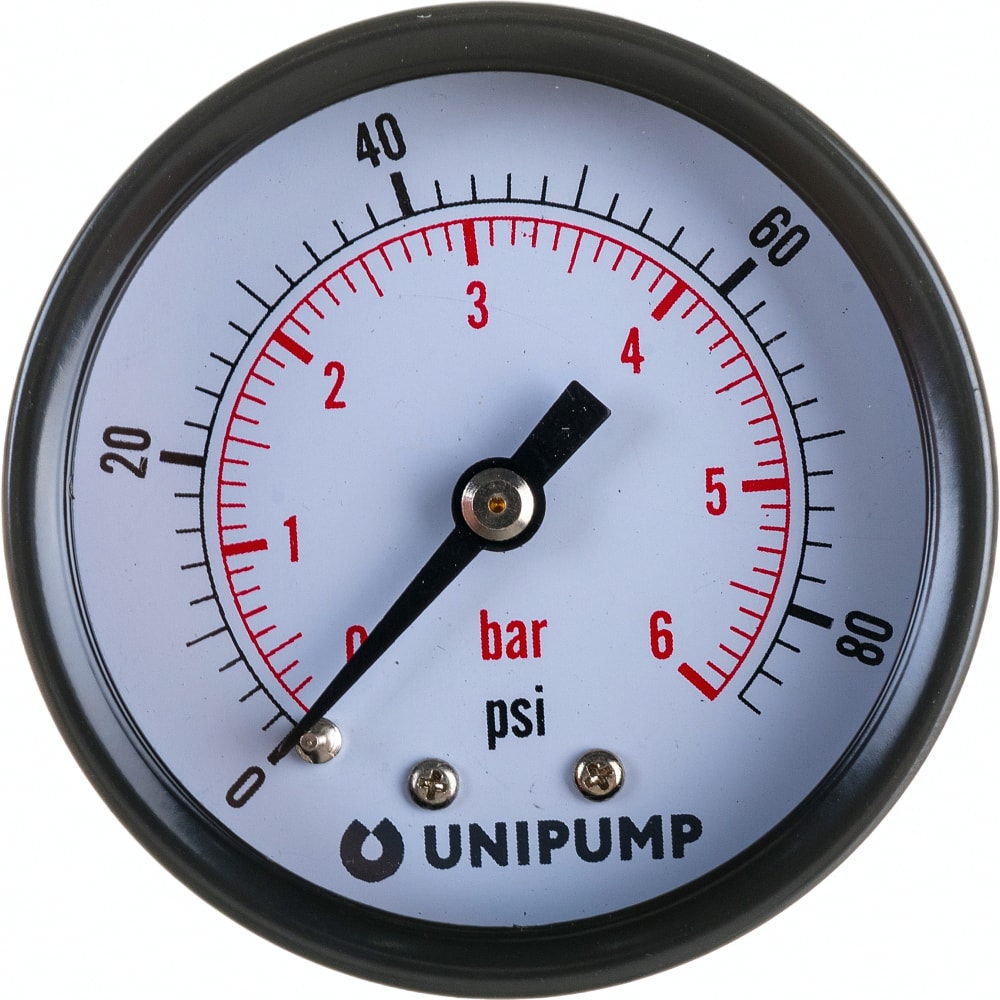 Аксиальный манометр UNIPUMP манометр аксиальный 0 6 мпа 1 4 70 мм