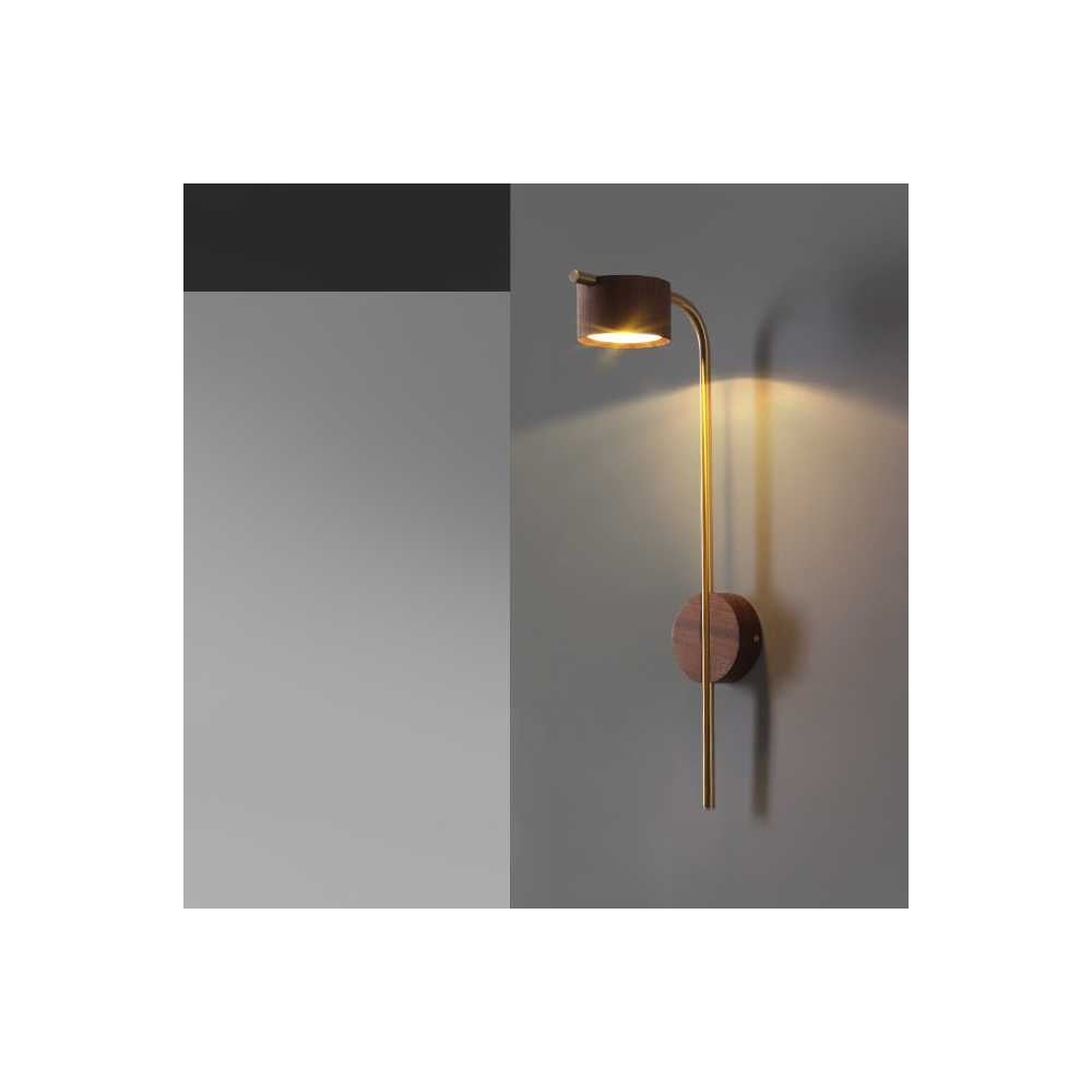 Изображение товара Настенный светильник IMPERIUMLOFT PATSY H80 Dark brown для дома и интерьера