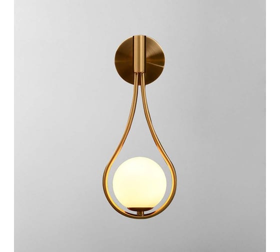 Изображение товара Настенное бра IMPERIUMLOFT HOOP DROP WALL Bronze 140755-26