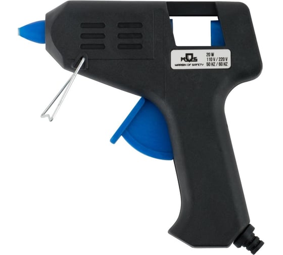 Изображение товара Клеевой пистолет MOS диаметр 7 мм, 5 Вт (20 Вт) 14321М
