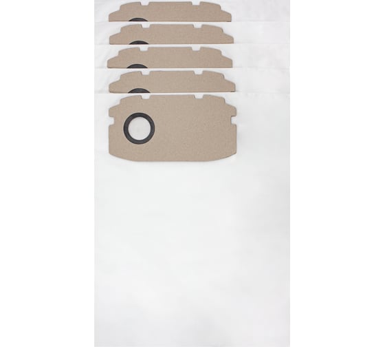 Изображение товара Мешки для пылесоса Festool CTL MIDI до 2019 г, до 20 л, 5 шт, ROCKSTAR FP2(5)