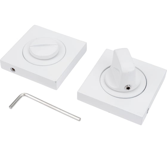 Изображение товара Поворотная ручка Fuaro BK6 KM WH-19 белый 40029