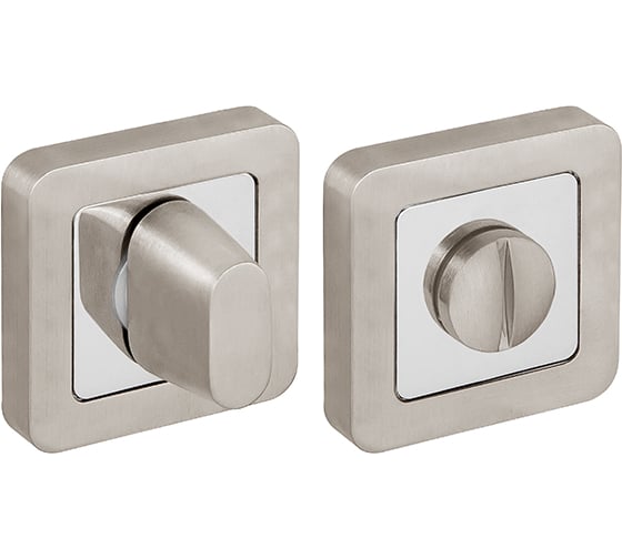 Изображение товара Поворотная ручка Fuaro BK6 XM SN/CP-3 матовый никель/хром 39941