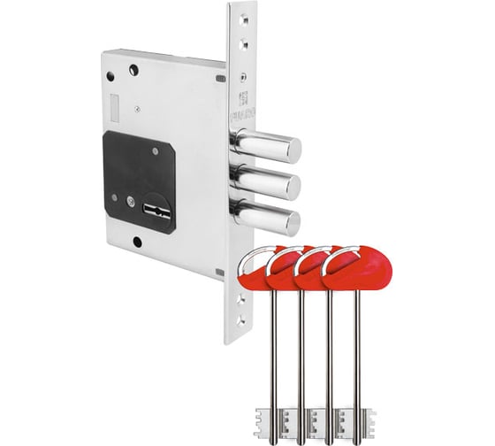 Изображение товара Врезной сувальдный замок Fuaro V25/S-60.00.3R16, 4 кл. 36243