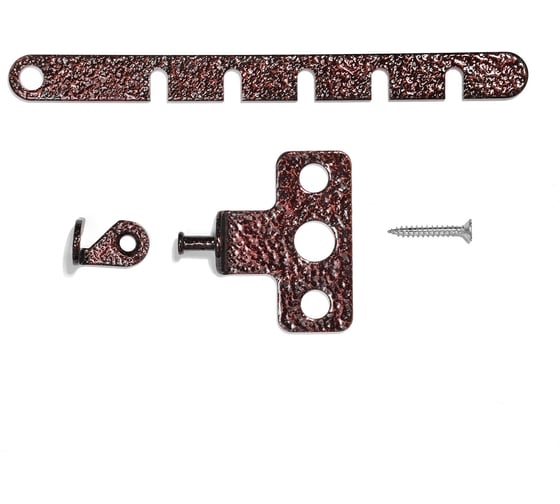 Изображение товара Оконный ограничитель Трибатрон "стандарт-2" 175 мм, медный антик 88467