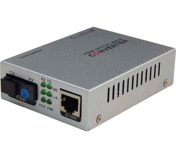 Изображение товара Медиаконвертер ComOnyx, rj45 + sc sfp (100 мбит/с + 1гбит/с), co-mc-1513sc, 100-066