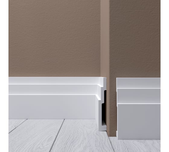 Изображение товара Плинтус напольный Де-Багет XPS POLYMER Н 11 00-00107458