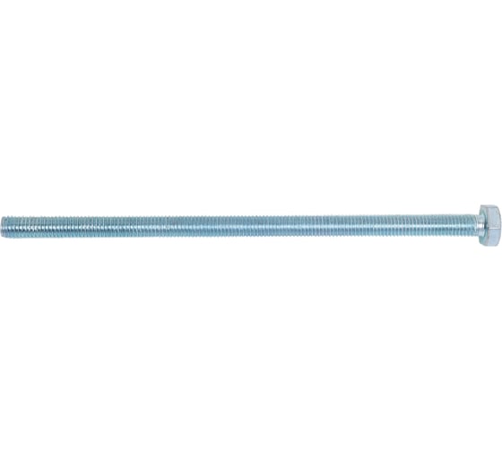 Изображение товара Болт КРЕП-КОМП полная резьба, цинк DIN933 10х200 пр.5,8 2шт бп10200мф