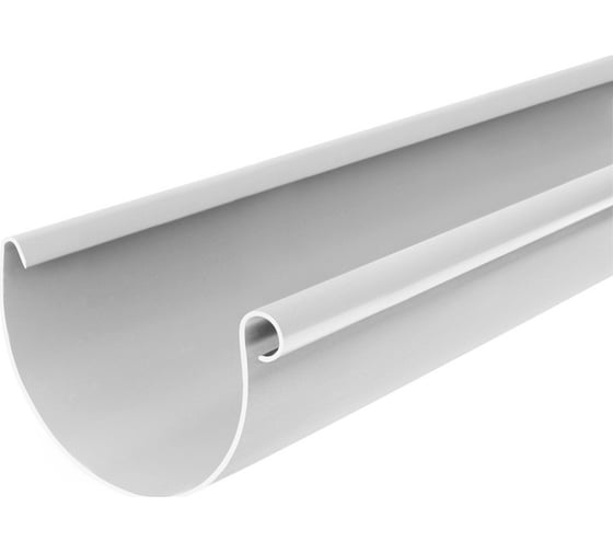 Изображение товара Желоб BRYZA 150 мм, 3 м белый 63-011