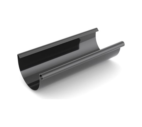 Изображение товара Желоб BRYZA 125 мм, 3 м черный 62-019