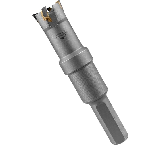 Изображение товара Коронка по металлу твердосплавная с центрирующим сверлом 16 мм Vertextools 1819-16