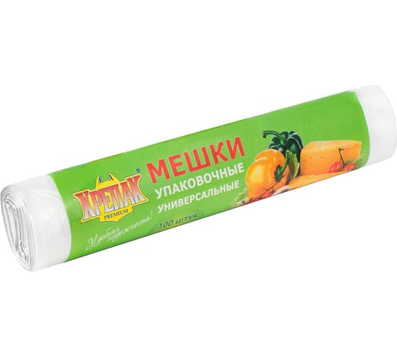 Изображение товара Фасовочные пакеты Крепак 24x37 см, 100 шт. 4607075710702
