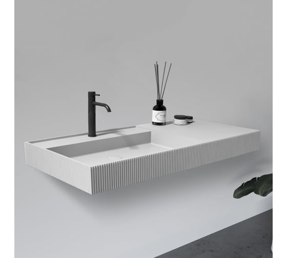 Изображение товара Подвесная раковина ABBER Stein белая матовая AS2628