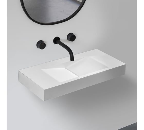 Изображение товара Подвесная раковина ABBER Stein белая матовая AS2641