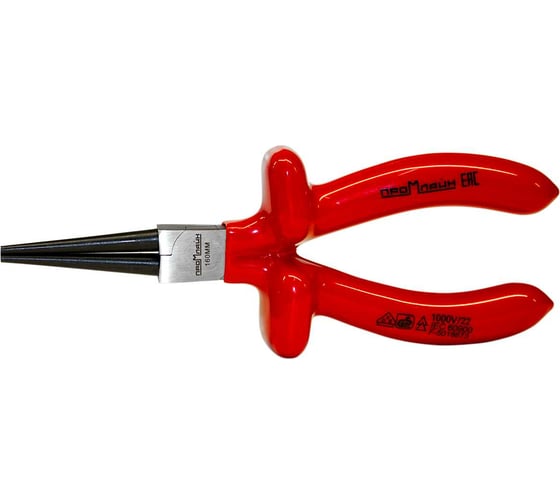 Изображение товара Круглогубцы Промлайн диэлектр.160мм до 1000в обливн. рук. 1 слойн. ПЛ0210502160_023