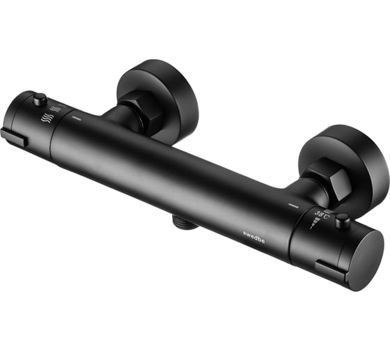 Изображение товара Термостатический смеситель для душа Swedbe Mercury черный, EAN 7350078205740 9025B