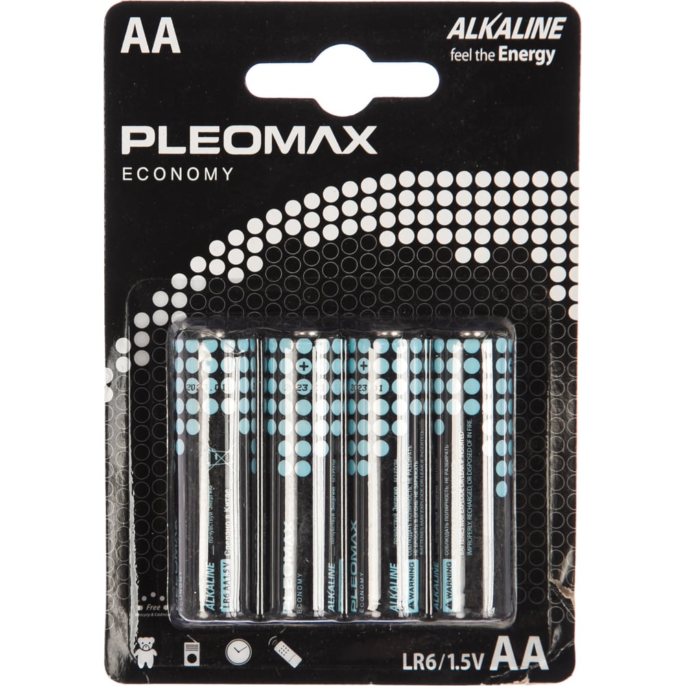 Элемент питания Pleomax элемент питания energizer max plus aaa e92 bp2 e301306501h