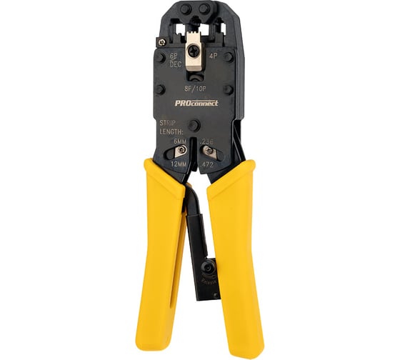 Изображение товара Кримпер для обжима PROconnect HT-200R P8C8, 6P6C, 4P4C 12-3442-4
