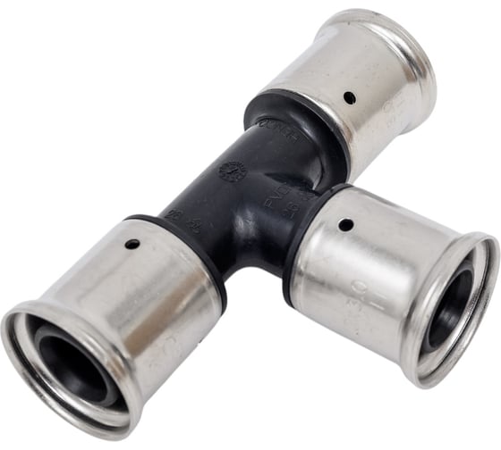 Изображение товара Равнопроходный тройник HENCO ПВДФ, пресс, 26x26x26, 9PK-262626