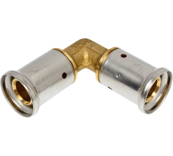 Изображение товара Угольник HENCO 90 град, латунь, пресс, 20x20, 1P-2020