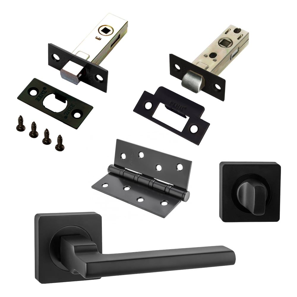 Изображение товара Комплект для межкомнатной двери PAULINIDOR 514-02, черный