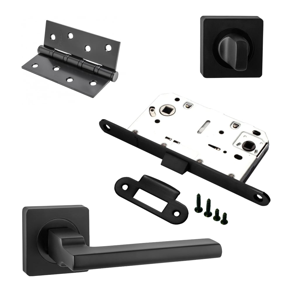 Изображение товара Комплект для межкомнатной двери PAULINIDOR 514-02 черный