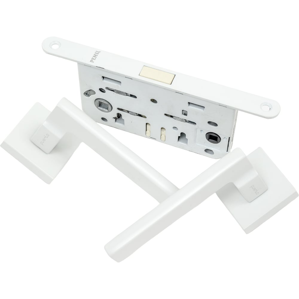 Изображение товара Комплект для межкомнатной двери PAULINIDOR с магнитной защелкой, белый