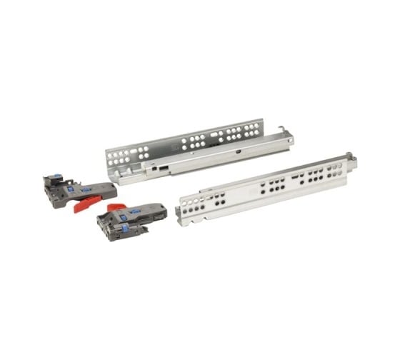 Изображение товара Шариковая направляющая скрытого типа STARFIX 400 мм, Clip-on push to open полного выдвижения, 2 шт. SMF-18052