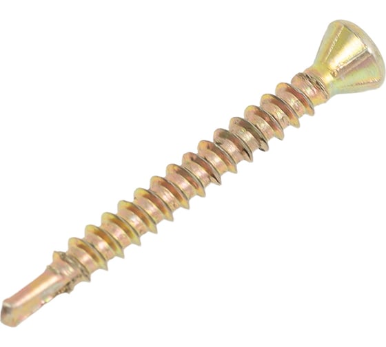 Изображение товара Шуруп для полов и паркета STARFIX 3.2x30 мм, желтый цинк, TORX10, 1000 шт. в картонной упаковке SMC2-19798-1000