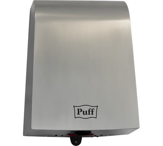 Изображение товара Электросушитель для рук Puff 8950, хром 1 кВт, антивандальная, 244х142х330 мм 1401.381
