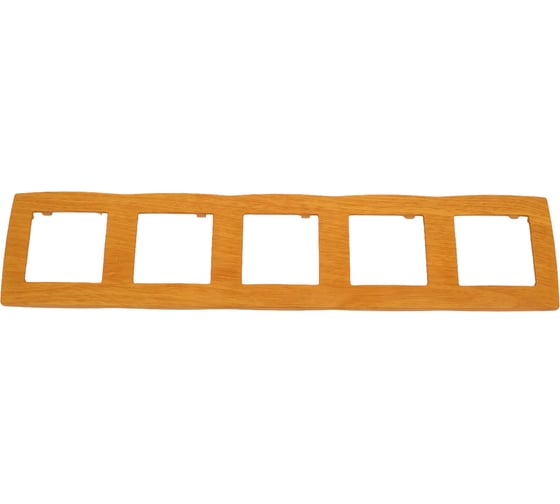 Изображение товара Рамка ЭРА 12500507 на 5 постов, ольха Б0014787