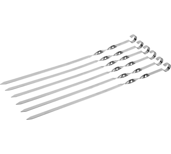 Изображение товара Набор плоских шампуров Hot Pot 45 см 6 шт. в упаковке 61428