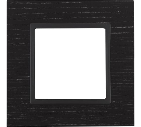 Изображение товара Рамка ЭРА 14530105 на 1 пост, Elegance, черное дерево Б0034565