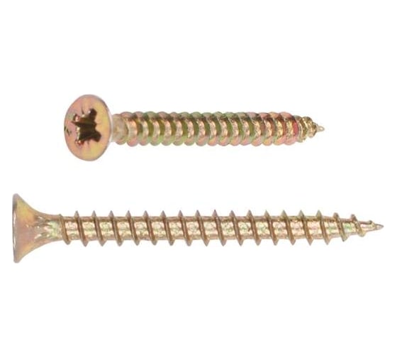 Изображение товара Шуруп универсальный 5.0x25 мм желтый цинк (5 кг) STARFIX SMV1-35405-5