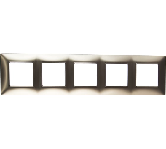 Изображение товара Рамка ЭРА 14500504 на 5 постов, Elegance, шампань Б0034408