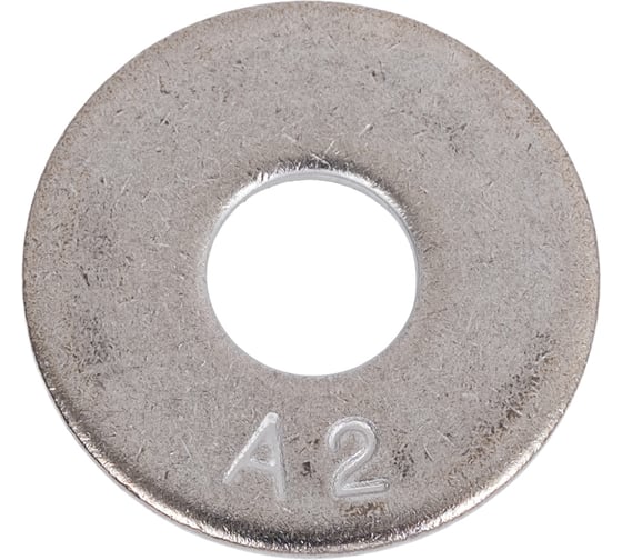 Изображение товара Увеличенная шайба STARFIX М10, нержавеющая сталь А2, DIN 9021, 100 шт. в упаковке SM-11556-100