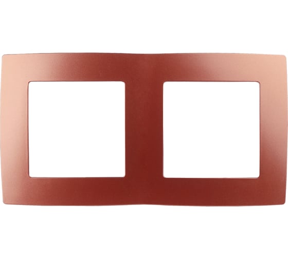 Изображение товара Рамка ЭРА 12500224 на 2 поста, охра Б0019398