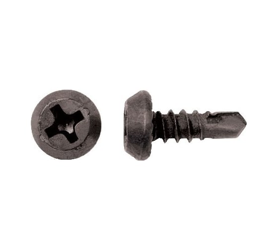 Изображение товара Саморез 3.8x11 мм для лист. металла, фосфат, со сверлом (25000 шт в коробе) STARFIX SM-91682-25000