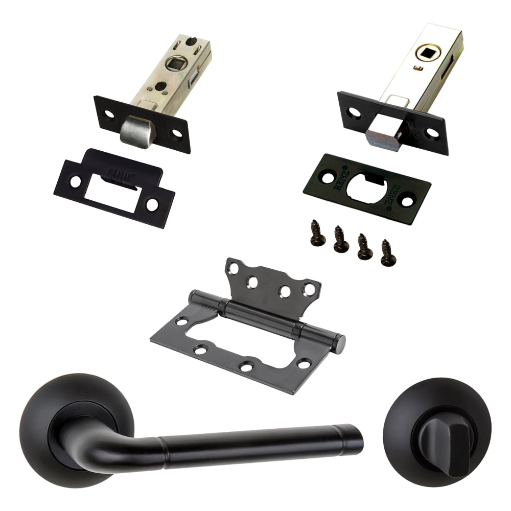 Изображение товара Комплект для межкомнатной двери PAULINIDOR 503-08 черный