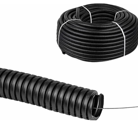 Изображение товара Гофрированная труба ПНД ЮПИТЕР d 20 с зондом (100 м) JP3112-03