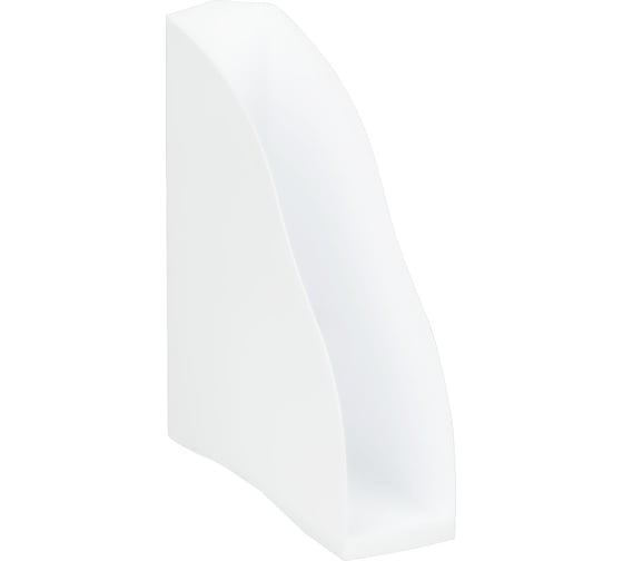 Изображение товара Вертикальный лоток для бумаг СТАММ Дельта, белый, ширина 85 мм ЛТВ-30447