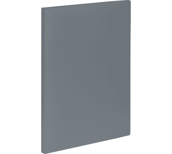 Изображение товара Папка с боковым зажимом СТАММ А4, 14 мм, 500 мкм, пластик, серая ММ-30666