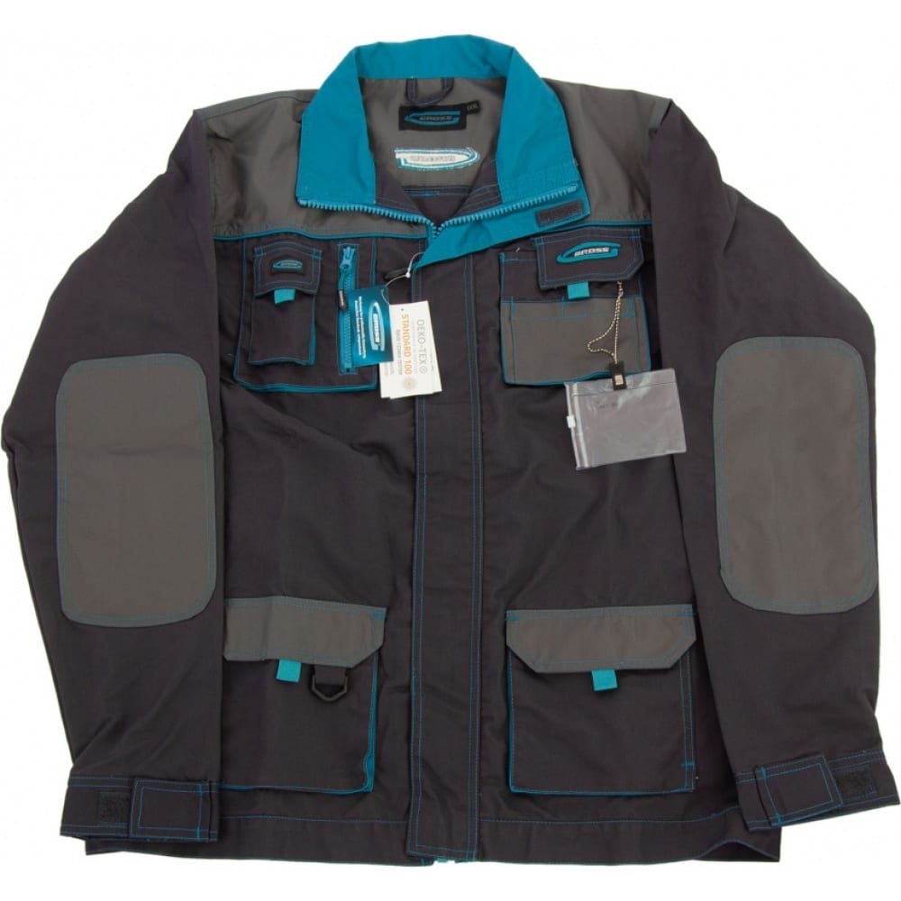 Куртка GROSS осень и зима мужская мода повседневная куртка в длинном тренче хлопчатобумажная куртка