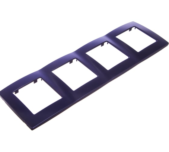 Изображение товара Рамка на 4 поста ЭРА 12500429 ультрамарин Б0019432