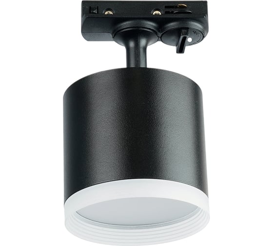 Изображение товара Трековый однофазный светильник на шинопровод FERON al173 под лампу gx53, черный 48691