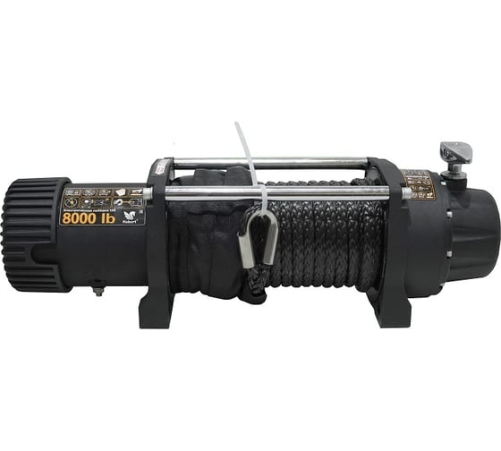 Изображение товара Электрическая лебедка Habert 8000LB, синтетический трос 00-00158882